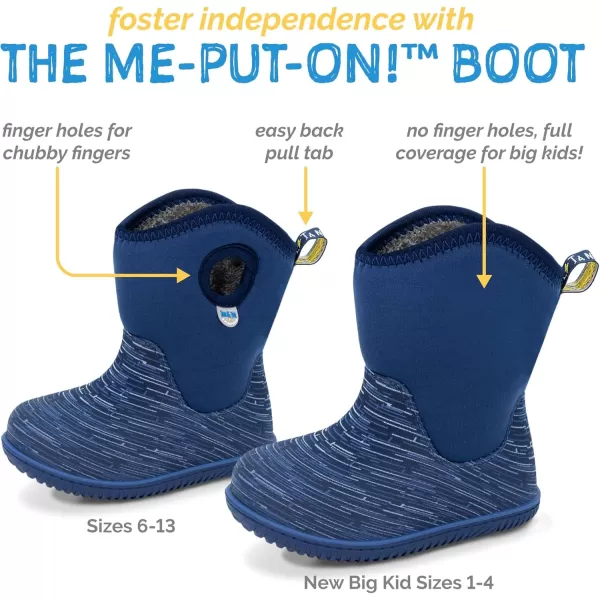 imageJAN ampamp JUL Waterproof Insulated Winter Boots for Toddlers and KidsNavy Birch