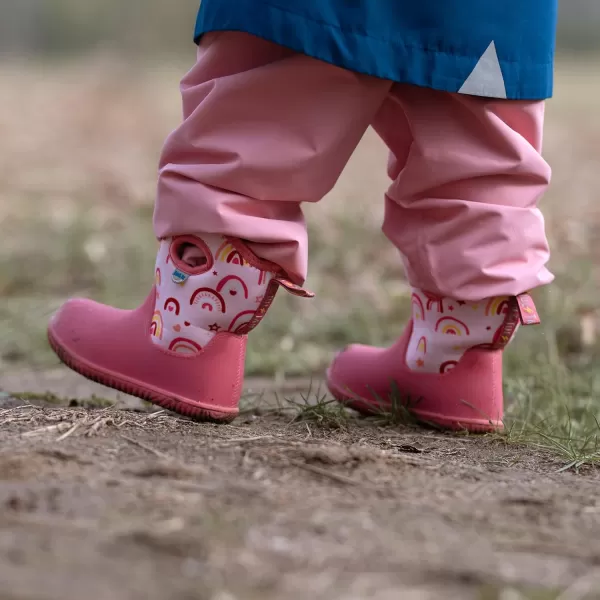 imageJAN ampamp JUL Waterproof Insulated Winter Boots for Toddlers and KidsPink Rainbow