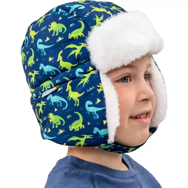 imageJAN ampamp JUL Waterproof Winter Hat for Babies and KidsDinoland  No Toggle
