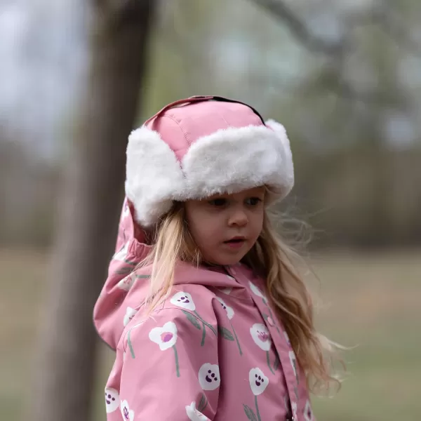imageJAN ampamp JUL Waterproof Winter Hat for Babies and KidsDusty Pink