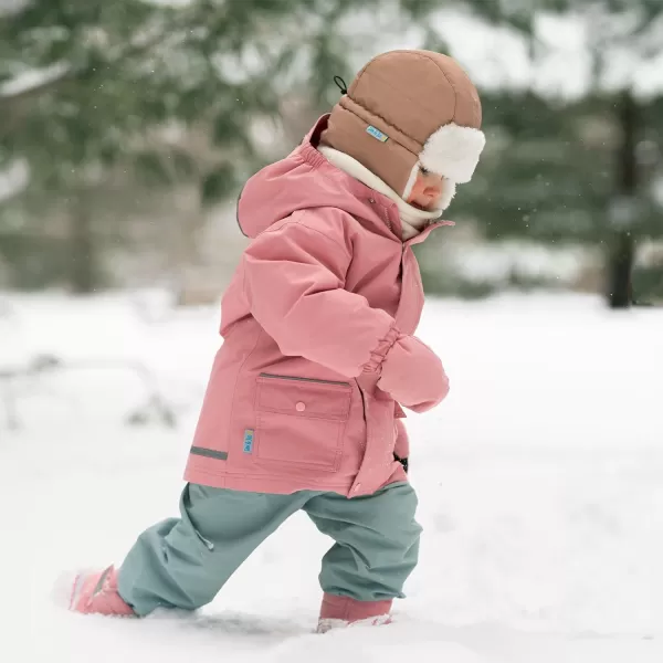 imageJAN ampamp JUL Waterproof Winter Hat for Babies and KidsSoft Brown