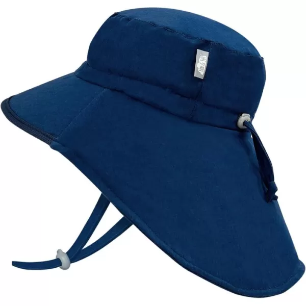 imageJAN ampamp JUL 50 UPF QuickDry SunHats for BoysNavy