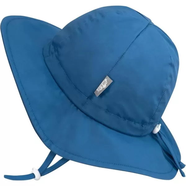 imageJAN ampamp JUL Adjustable Cotton Floppy SunHat with 50 UPF ProtectionAtlantic Blue