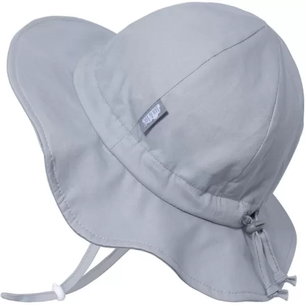 imageJAN ampamp JUL Adjustable Cotton Floppy SunHat with 50 UPF ProtectionGray