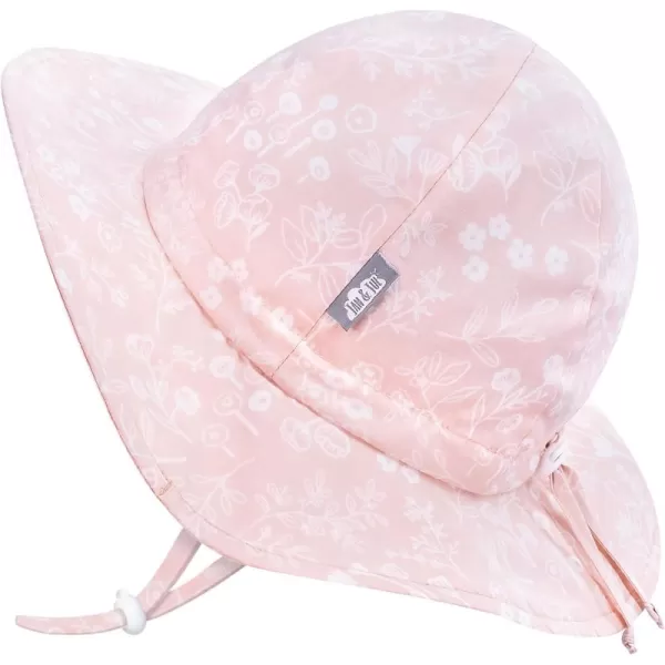 imageJAN ampamp JUL Adjustable Cotton Floppy SunHat with 50 UPF ProtectionPrairie Flowers