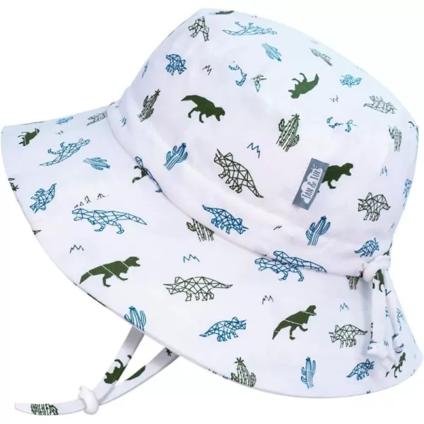 imageJAN ampamp JUL GrowwithMe Cotton Bucket SunHat for Baby and KidsDino