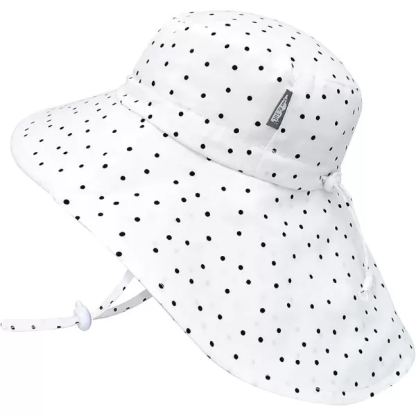 imageJAN ampamp JUL Kids Adjustable Cotton Adventure Sun Hat 50 UPFDots