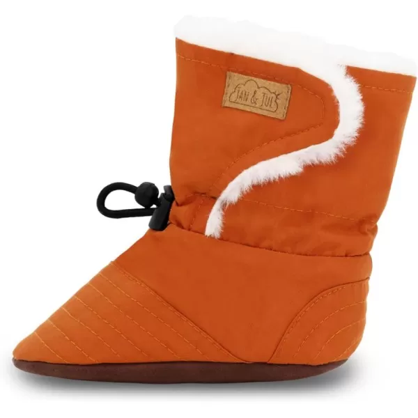 imageJAN ampamp JUL WaterResistant Winter Booties for Babies and ToddlersTerracotta