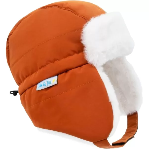 imageJAN ampamp JUL Waterproof Winter Hat for Babies and KidsTerracotta