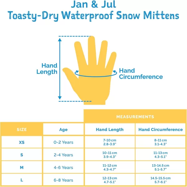 imageJAN ampamp JUL Boys StayOn Snow Mittens Waterproof InsulatedWith Thumb Neon Peaks Rated 15 