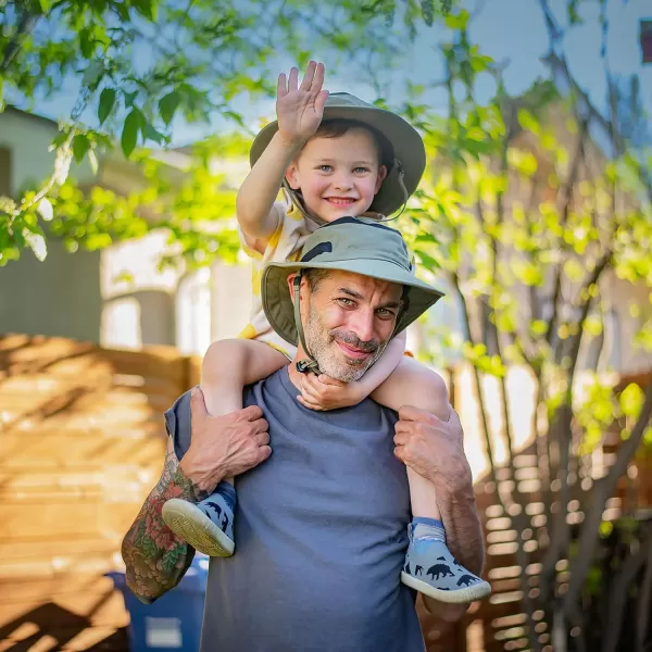 imageJAN ampamp JUL Jasper Hat  50 UPF Outdoor Hat with Mesh PanelsFoldable Jasper Hat Army Green