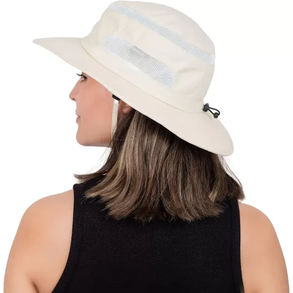 imageJAN ampamp JUL Jasper Hat  50 UPF Outdoor Hat with Mesh PanelsFoldable Jasper Hat Beige