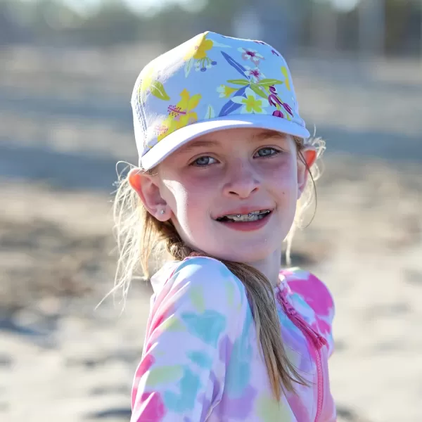 imageJAN ampamp JUL Kids Adjustable Xplorer Baseball CapTropical Bloom
