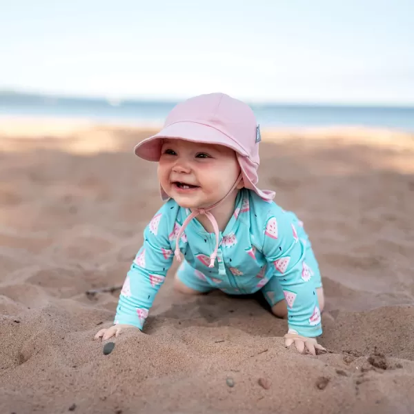imageJAN ampamp JUL Long Sleeve 1pc UV Jumpsuit Rash Guard Baby ToddlerWatermelon