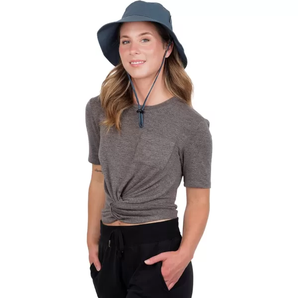 imageJAN ampamp JUL Water Repellent Bucket Sun Hat with UV Protection for WomenSlate Blue