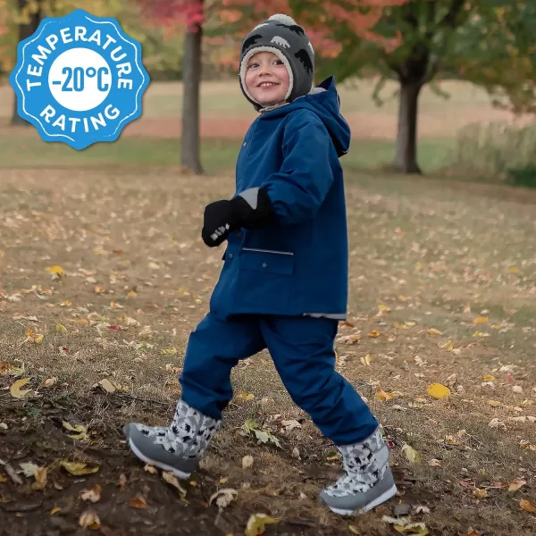 imageJAN ampamp JUL WaterResistant Snow Boots for Toddlers and KidsToastydry Tall Neon Peaks