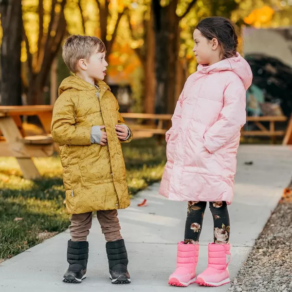 imageJAN ampamp JUL WaterResistant Snow Boots for Toddlers and KidsToastydry Tall Watermelon Pink