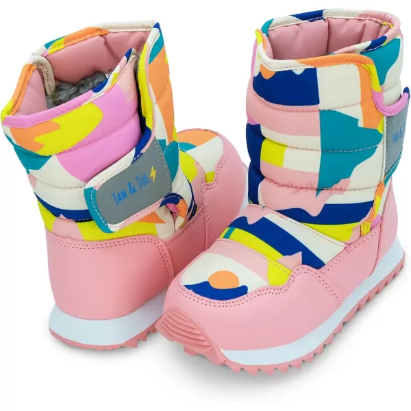 imageJAN ampamp JUL WaterResistant Snow Boots for Toddlers and KidsToastydry Tall Winter Sun