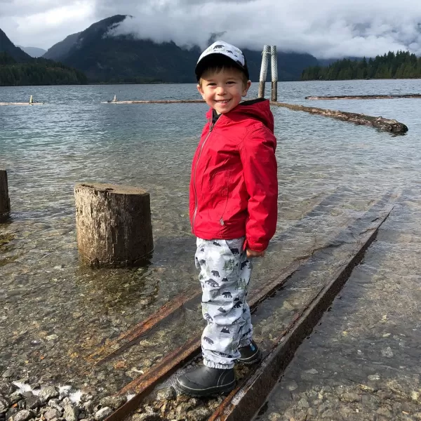 imageJAN ampamp JUL Waterproof Fleece Lined Snow and Rain Pants for Toddlers and KidsCozydry Bear