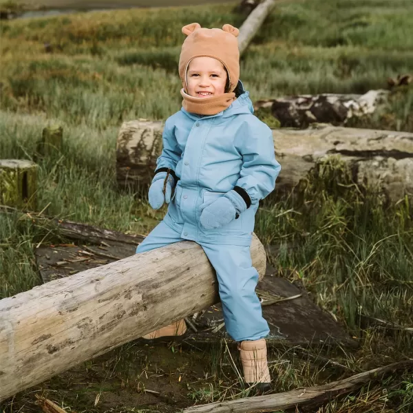 imageJAN ampamp JUL Waterproof Fleece Lined Snow and Rain Pants for Toddlers and KidsCozydry Dusty Blue