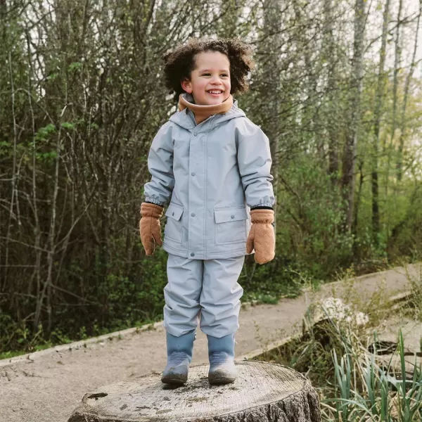 imageJAN ampamp JUL Waterproof Fleece Lined Snow and Rain Pants for Toddlers and KidsCozydry Greystone