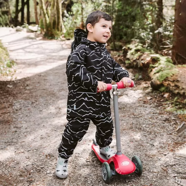 imageJAN ampamp JUL Waterproof Fleece Lined Snow and Rain Pants for Toddlers and KidsFleecelined Bear Mountainr