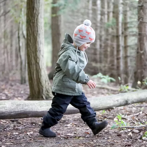 imageJAN ampamp JUL Waterproof Fleece Lined Snow and Rain Pants for Toddlers and KidsFleecelined Black