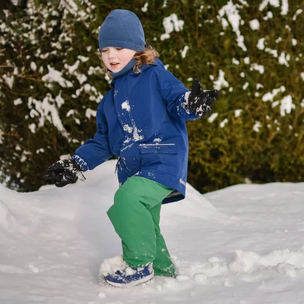 imageJAN ampamp JUL Waterproof Fleece Lined Snow and Rain Pants for Toddlers and KidsFleecelined Fern Green