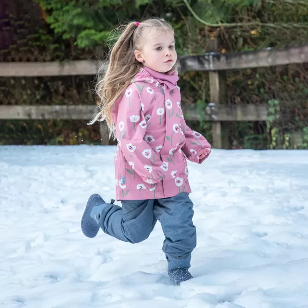 imageJAN ampamp JUL Waterproof Fleece Lined Snow and Rain Pants for Toddlers and KidsFleecelined Heather Grey