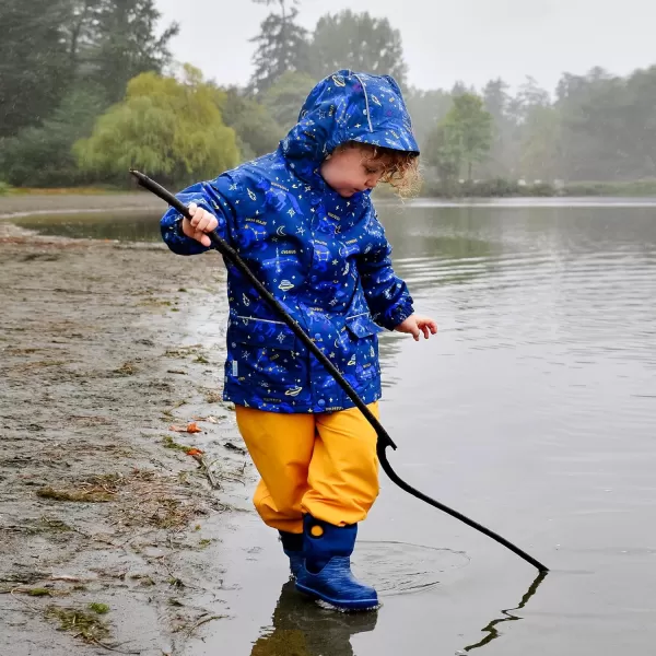 imageJAN ampamp JUL Waterproof Fleece Lined Snow and Rain Pants for Toddlers and KidsFleecelined Yellow