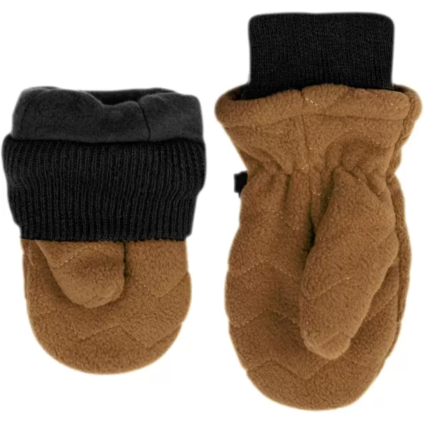 imageJAN ampamp JUL Winter Fleece Mittens for Baby and ToddlerBrown Bear