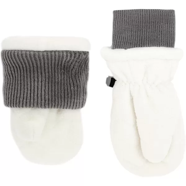imageJAN ampamp JUL Winter Fleece Mittens for Baby and ToddlerCream