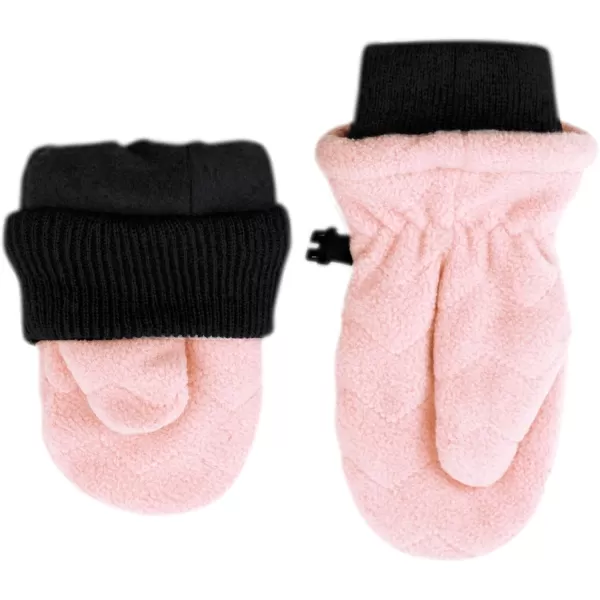 imageJAN ampamp JUL Winter Fleece Mittens for Baby and ToddlerDusty Pink
