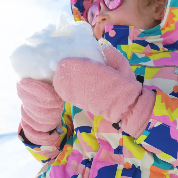 imageJAN ampamp JUL Winter Fleece Mittens for Baby and ToddlerDusty Pink