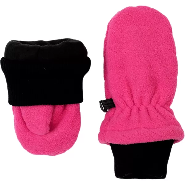 imageJAN ampamp JUL Winter Fleece Mittens for Baby and ToddlerHot Pink