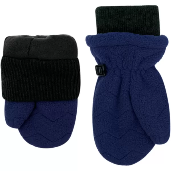 imageJAN ampamp JUL Winter Fleece Mittens for Baby and ToddlerNavy