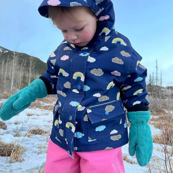 imageJAN ampamp JUL Winter Fleece Mittens for Baby and ToddlerTeal