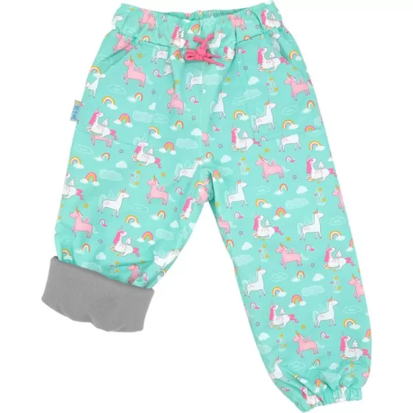 imageJAN ampamp JUL Kids Toddlers Boys Girls Cozy Dry WaterProof Rain Snow PantsCozydry Unicorn