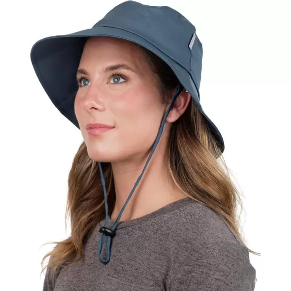 imageJAN ampamp JUL Water Repellent Bucket Sun Hat with UV Protection for WomenSlate Blue