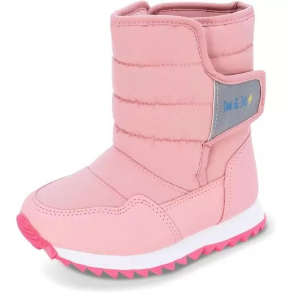 imageJAN ampamp JUL WaterResistant Snow Boots for Toddlers and KidsToastydry Tall Dusty Pink