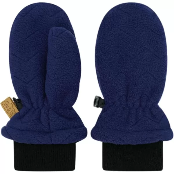 imageJAN ampamp JUL Winter Fleece Mittens for Baby and ToddlerNavy