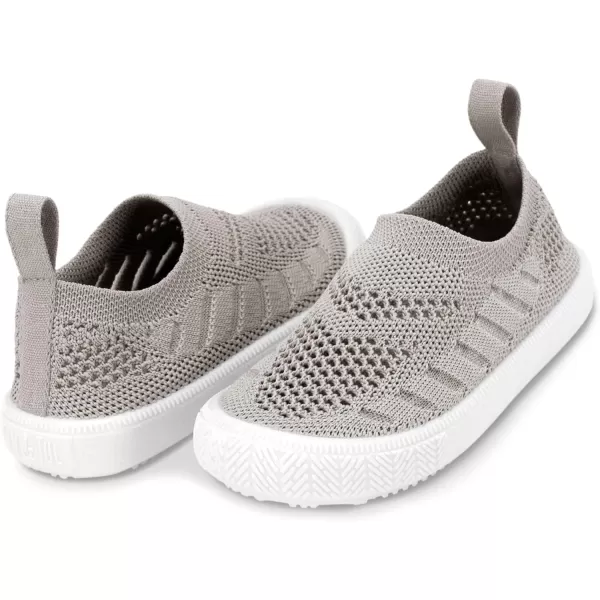 imageJAN ampamp JUL Machine Washable Knit Shoes  Breathable LightWeight Sneakers BabyToddlerLittle KidBreeze Knit Shoes Driftwood