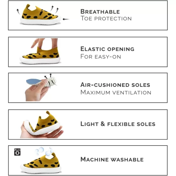 imageJAN ampamp JUL Machine Washable Knit Shoes  Breathable LightWeight Sneakers BabyToddlerLittle KidGraphic Knit Shoes Triceratops