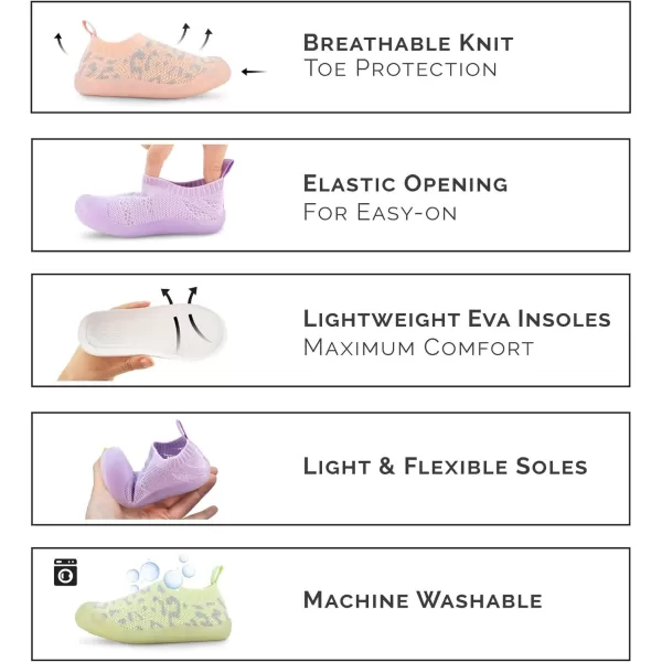 imageJAN ampamp JUL Machine Washable Knit Shoes  Breathable LightWeight Sneakers BabyToddlerLittle KidJelly Jumper Flow Shoes Atlantic Blue