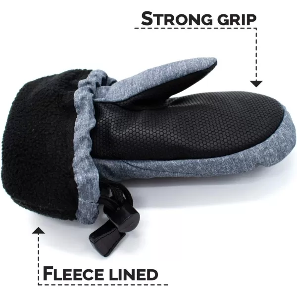 imageJAN ampamp JUL Mittens for Baby Toddler Kids Waterproof Insulated Winter Gloves for GirlsNo Thumb Tulip Rated 15 