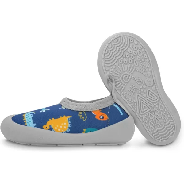 imageJAN ampamp JUL QuickDry Water Shoes for Baby ampamp Toddler with Flexible SolesDino Buddies