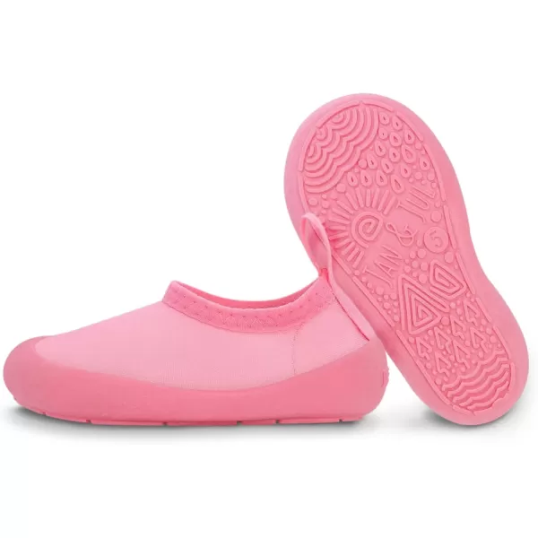 imageJAN ampamp JUL QuickDry Water Shoes for Baby ampamp Toddler with Flexible SolesPretty Pink