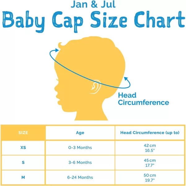 imageJAN ampamp JUL Sun Soft Baby Cap  Cotton Neck Flap Hat for LittlesStormy Blue