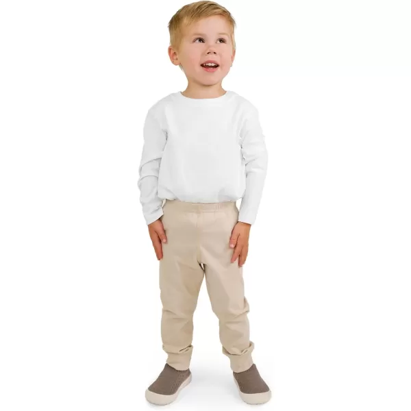 imageJAN ampamp JUL Thermal Base Layer Pant for Toddlers and KidsOatmeal