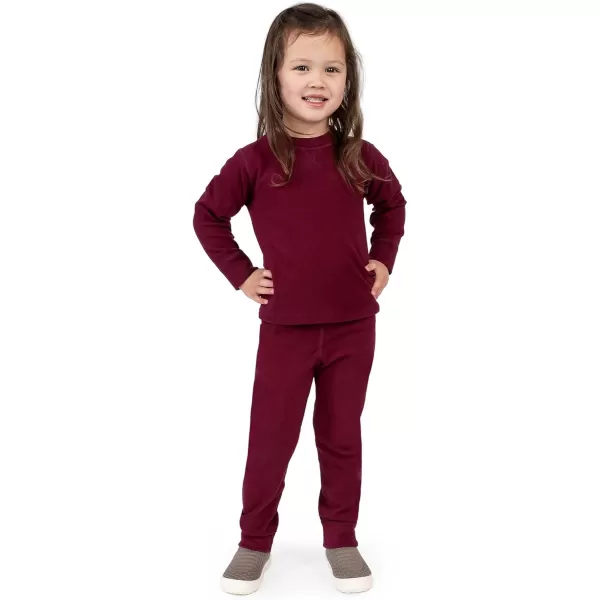 imageJAN ampamp JUL Thermal Base Layer Top for Toddlers and KidsMulberry